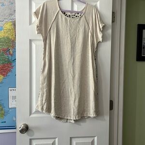 Cream Women's Top
